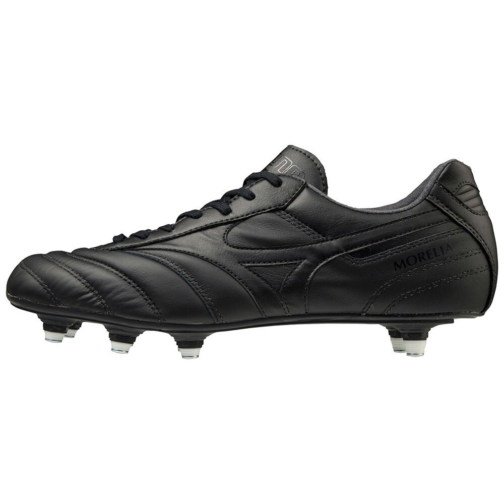 Botas de Futbol Mizuno Morelia II Elite SI Mujer Negras Outlet QHUG-70652